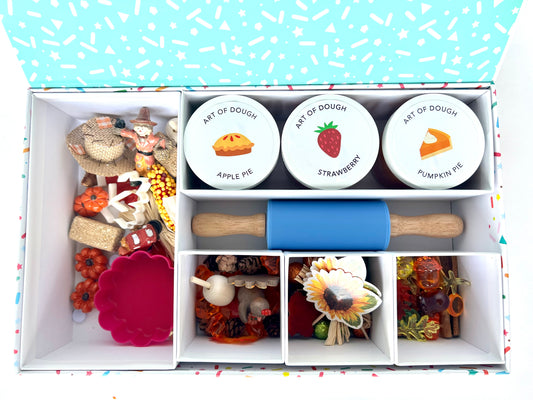 Fall Harvest Playdough Kit - Art of Dough