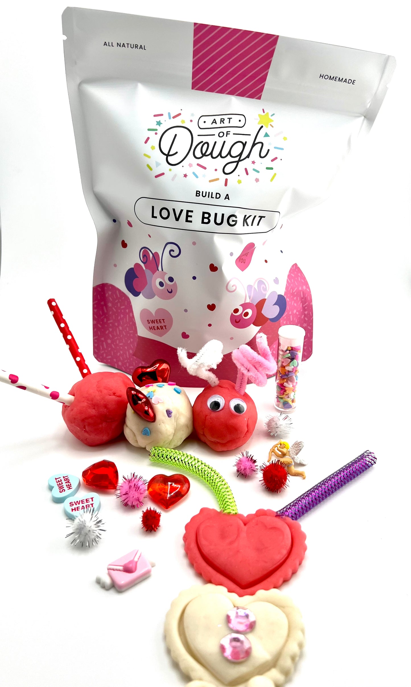 Build a Love Bug - Art of Dough