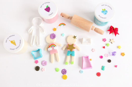 Dress Up Doll Kit - Art of Dough