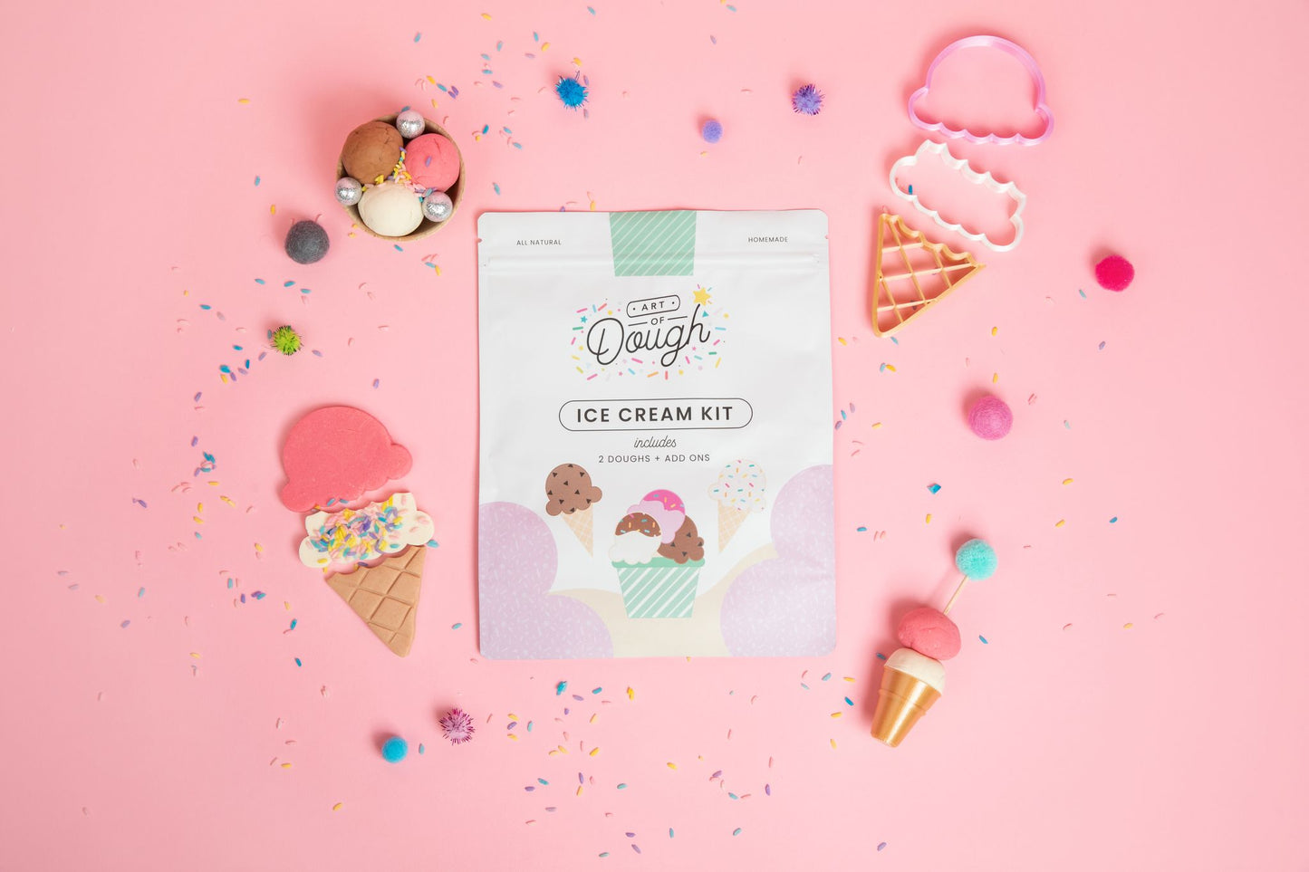 Ice Cream Dough Bag - Art of Dough
