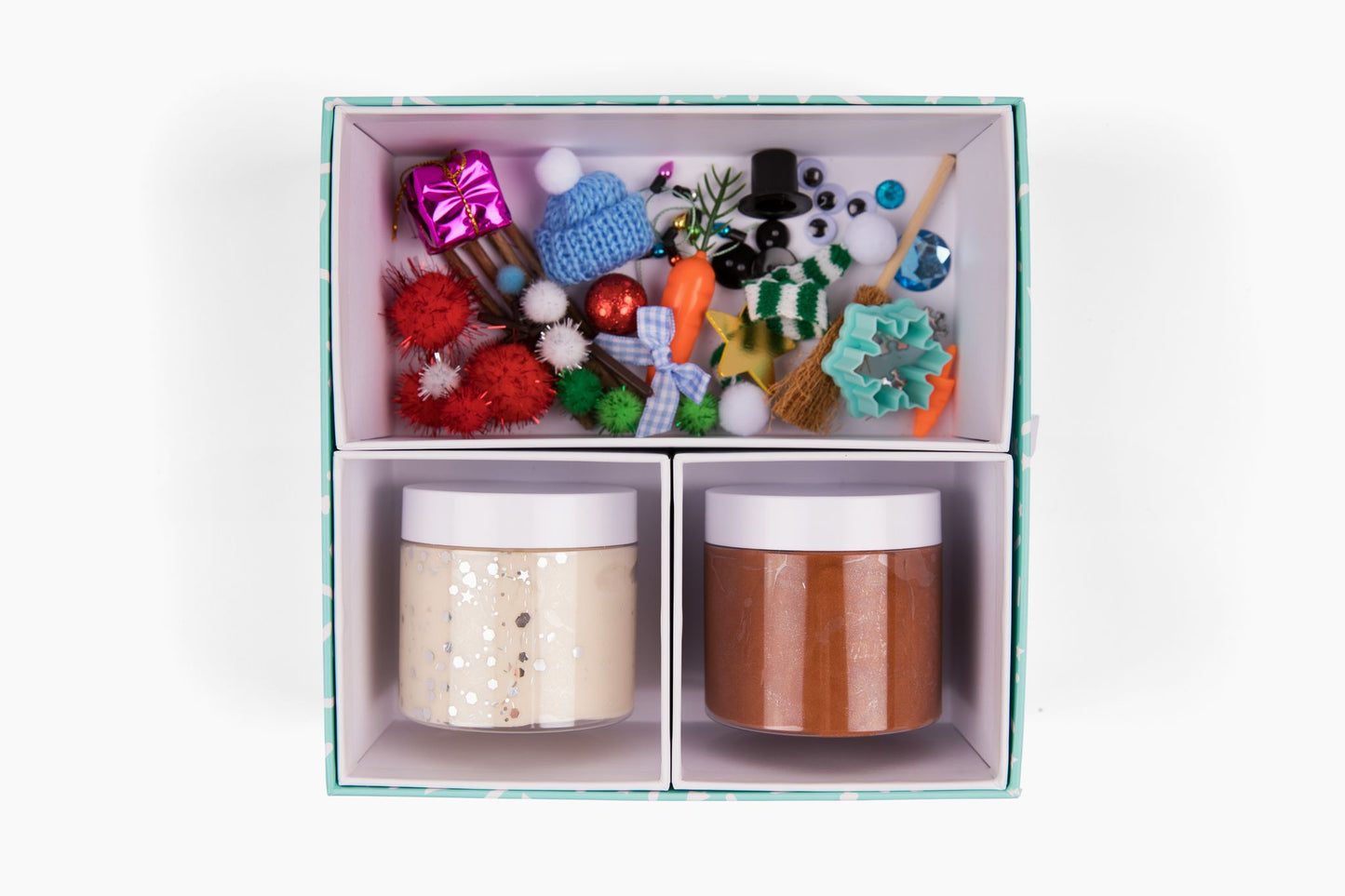 Build a Snowman + Reindeer Medium Gift Box