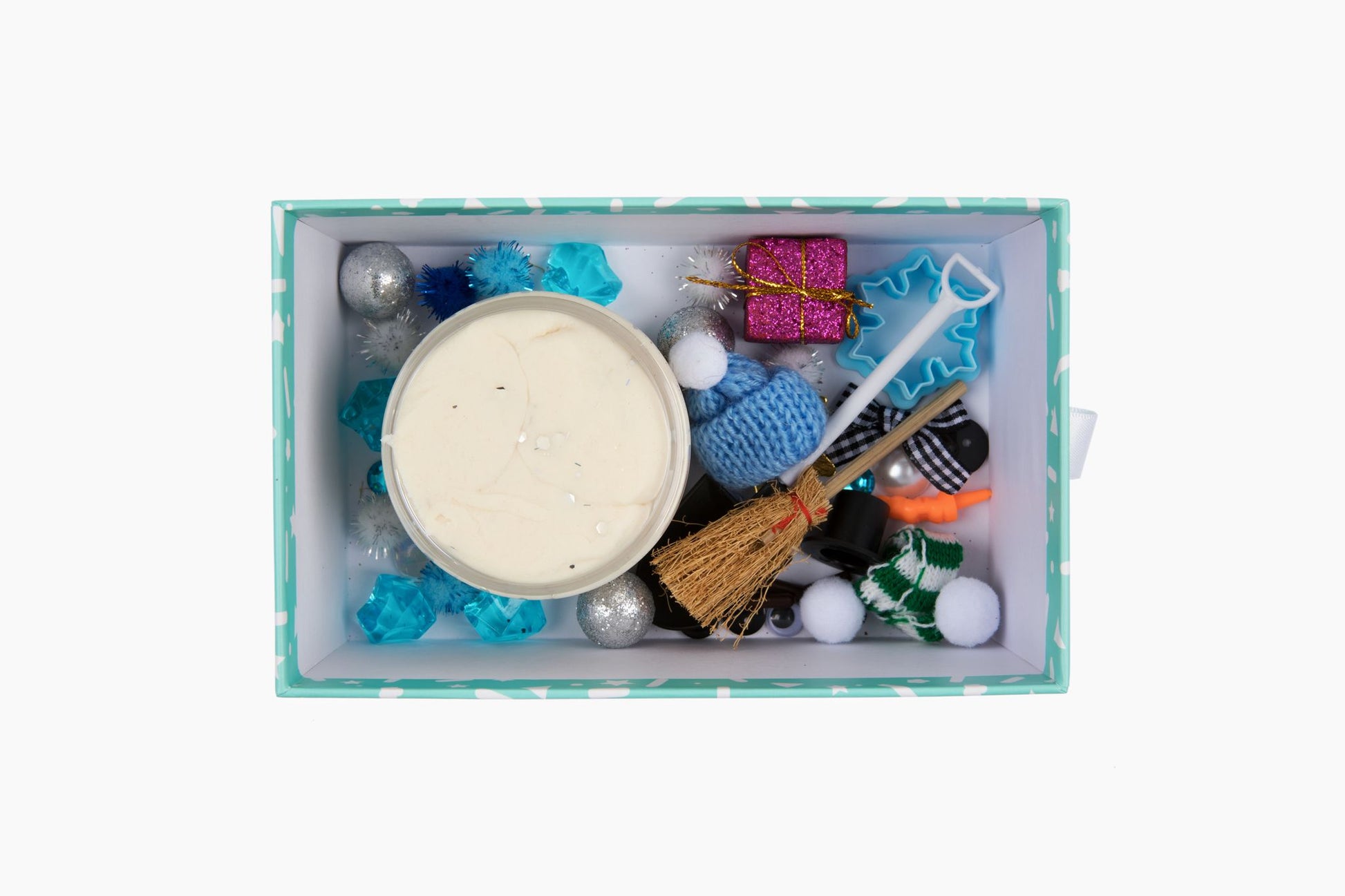 Build a Snowman Play Dough Kit