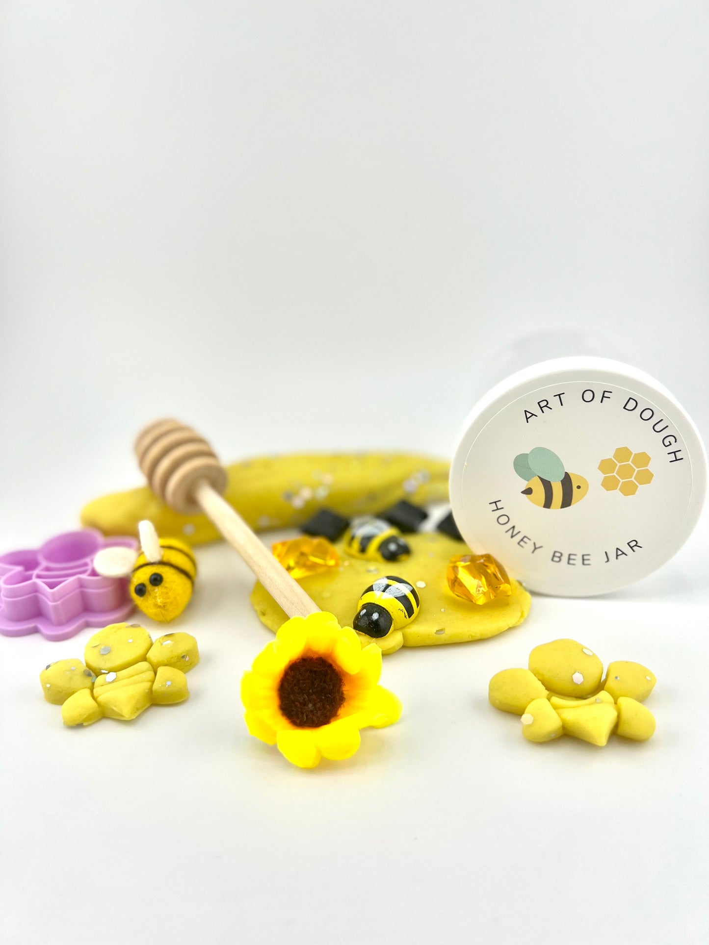 Honey Bee Jar - Art of Dough