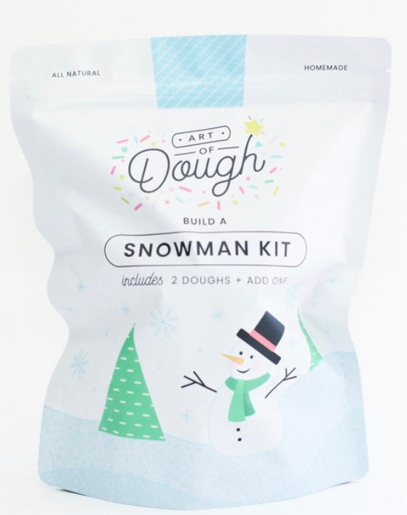 Build a Snowman Playdough Kit