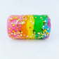Rainbow Sensory Dough Push Pop - Art of Dough