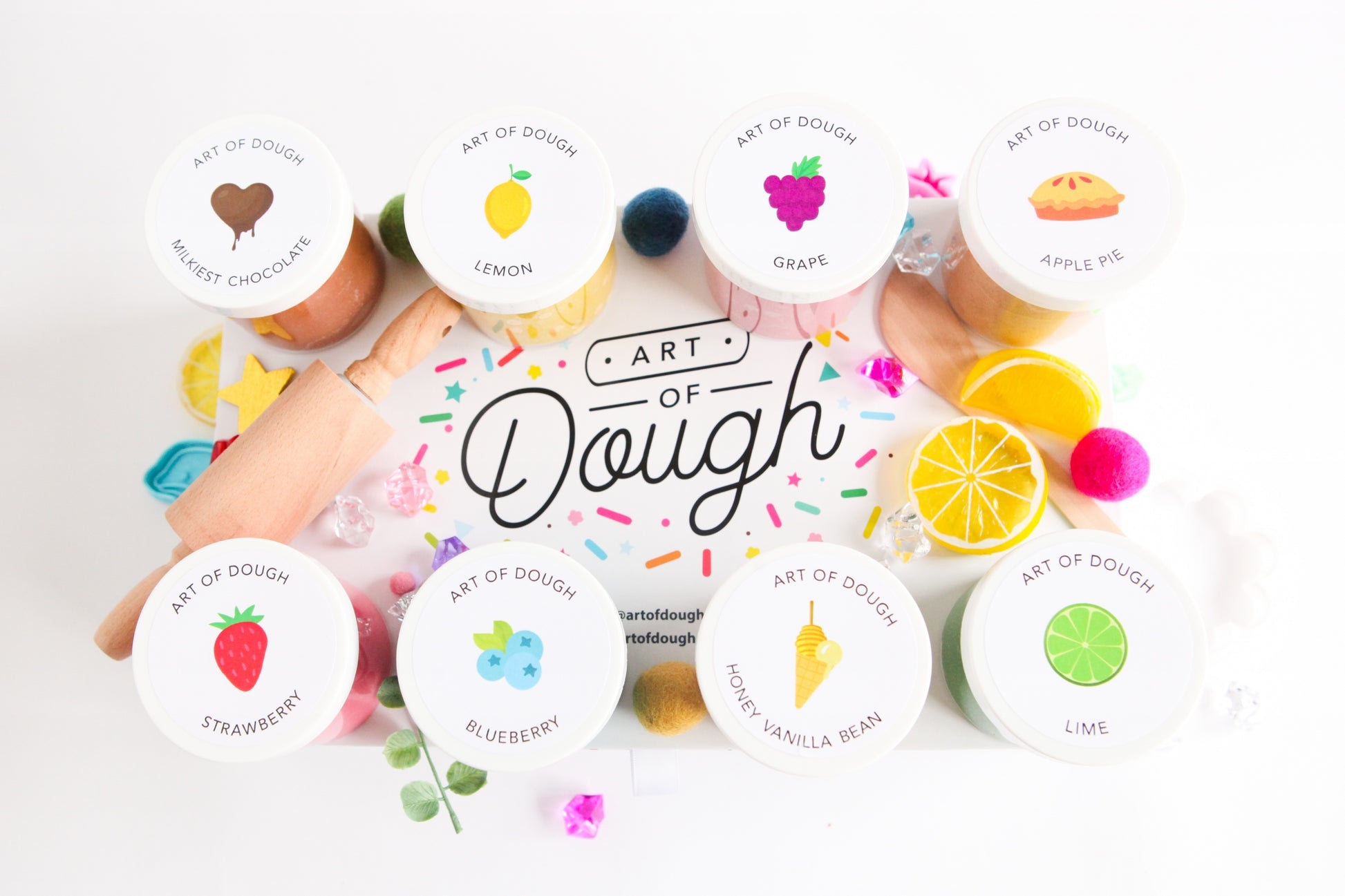 Homemade Dough Jars - Art of Dough