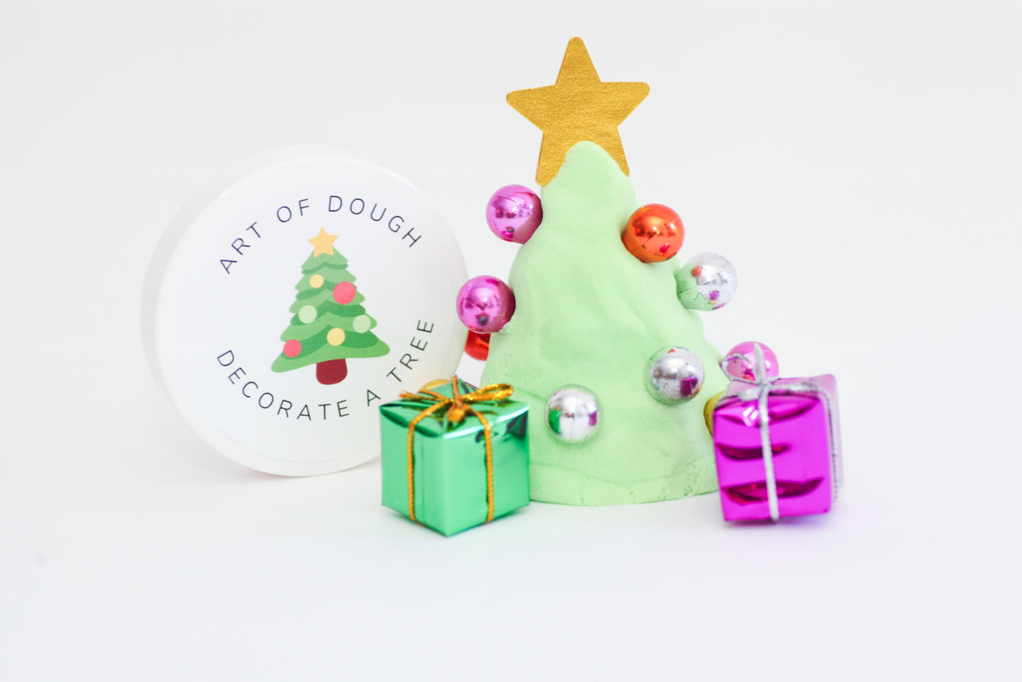 Build a Christmas Tree Jar - Art of Dough