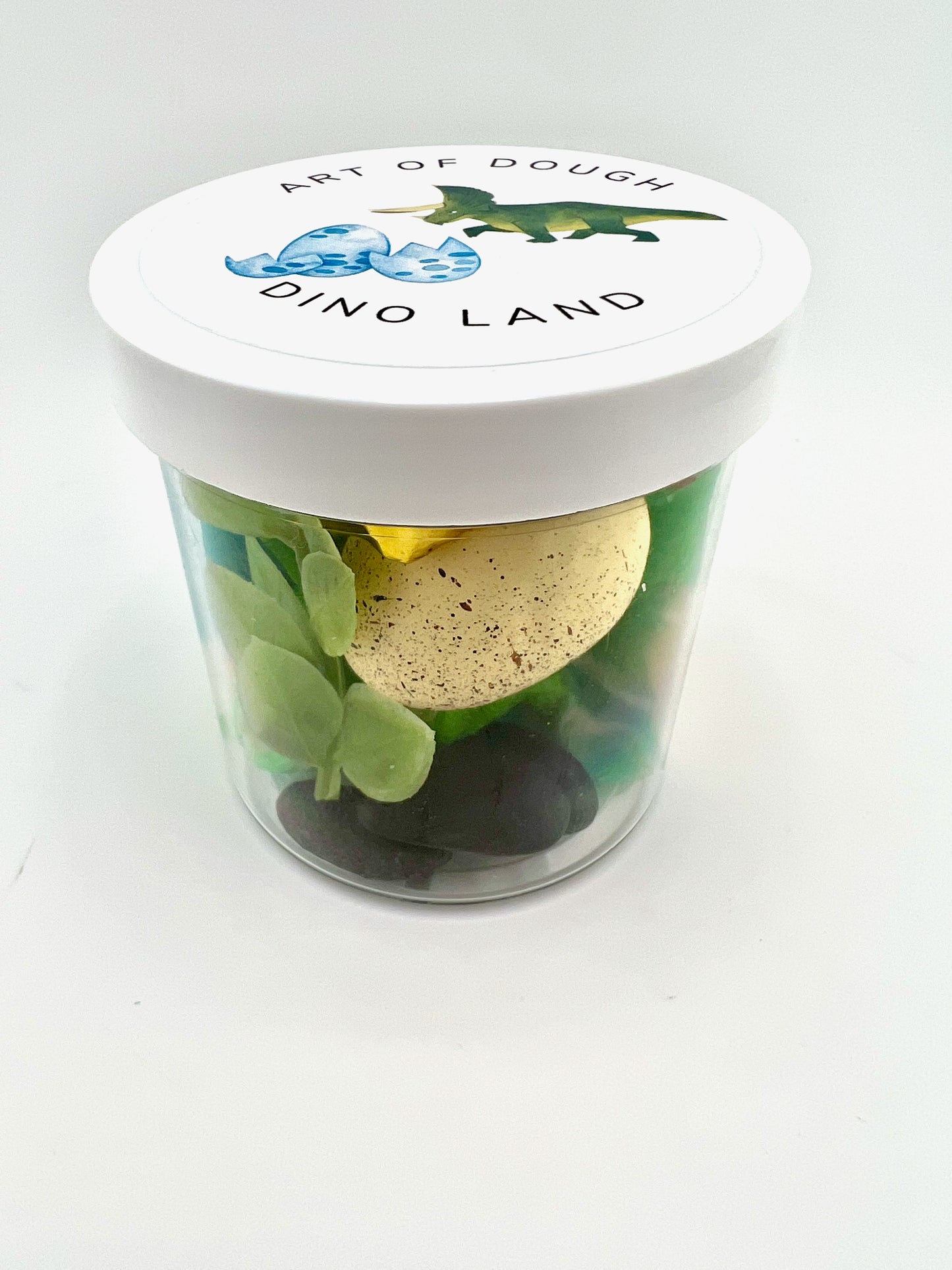 Dinosaur Land Sensory Jar - Art of Dough