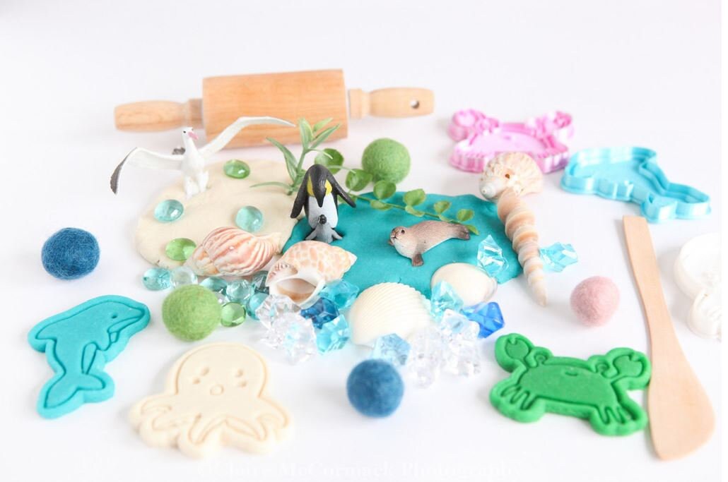 Under the Sea,play Dough Kit, Playdough Sensory Kit, Playdough Kit